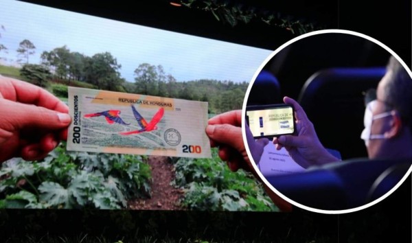 Gobierno lanza 'app' para billete de 200 lempiras