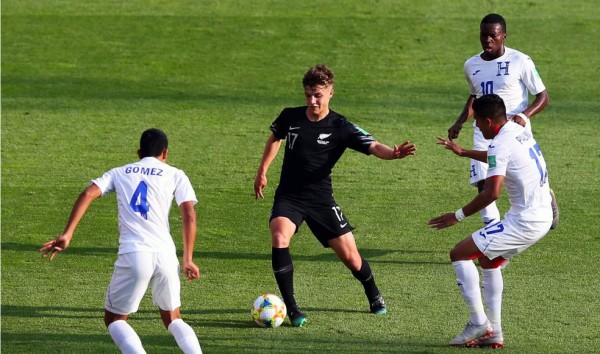 Honduras encaja una manita de Nueva Zelanda en su debut en el Mundial Sub-20