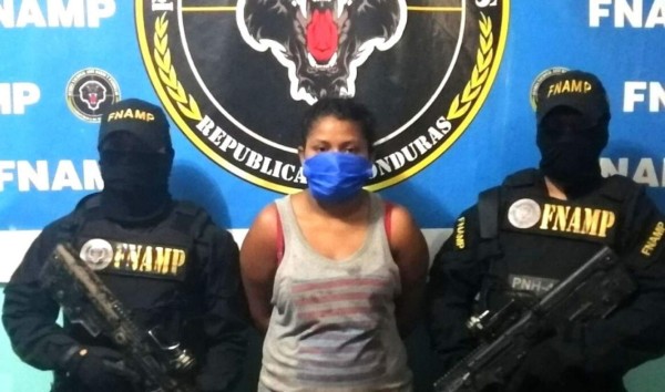 Presunta extorsionadora entregaba el dinero a su novio en La Ceiba