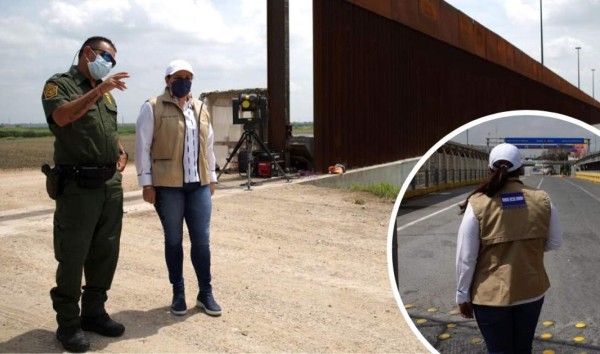 'Busquemos la oportunidad en Honduras': primera dama visita frontera México-EEUU