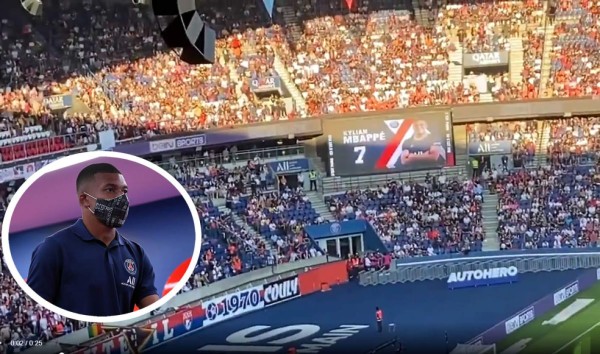 Afición del PSG abuchea a Kylian Mbappé en el Parque de los Príncipes