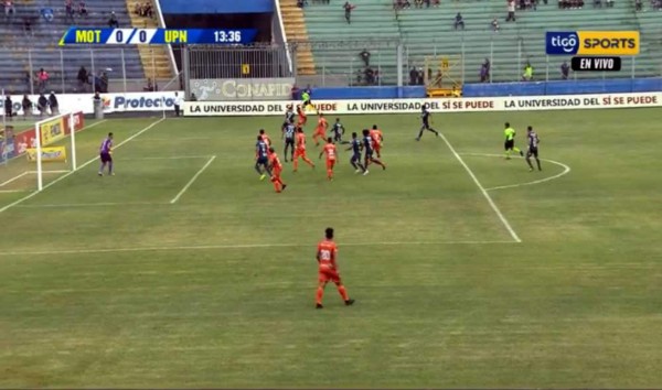 VIDEO: El gol mal anulado a la UPN contra el Motagua en el Nacional