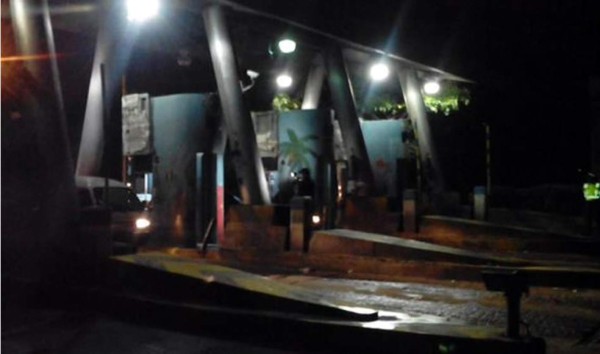 Asaltan caseta de peaje del bulevar del norte en San Pedro Sula