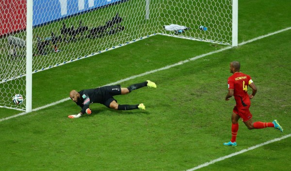 Tim Howard paró hasta el viento contra Bélgica&nbsp;