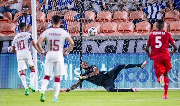 ¡Qué clase! Hassan Al Haydos, de Qatar, se luce con un golazo a lo Panenka ante Panamá en la Copa Oro 2021