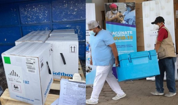 Honduras recibe lote de 54,990 vacunas de Pfizer contra el covid-19