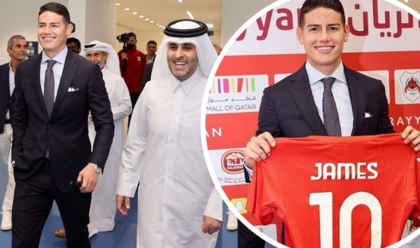 ¡Un millón de euros mensuales! James Rodríguez y su exótico nuevo destino