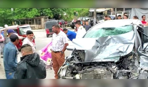 Mujer iba a diálisis cuando murió en accidente de tránsito en Copán