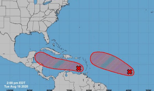 Onda tropical en el Atlántico puede ser depresión tropical en 48 horas