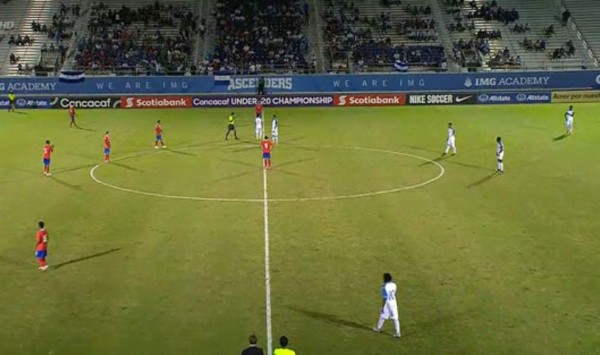 Sub-20 de Honduras logra empate con sabor a victoria ante Costa Rica