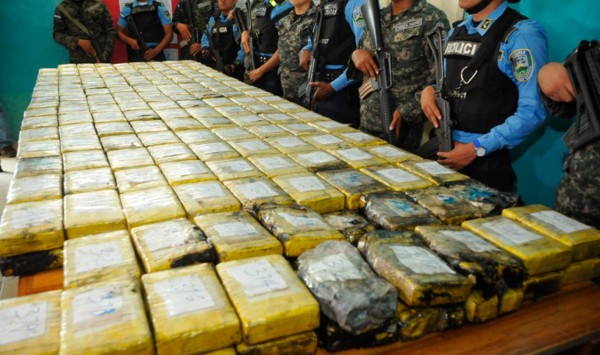 FFAA: en 2019 se decomisaron 1,893 kilos de cocaína en Honduras