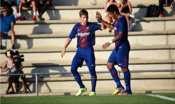El Barça B empató contra el Girona con 'Choco' Lozano de titular