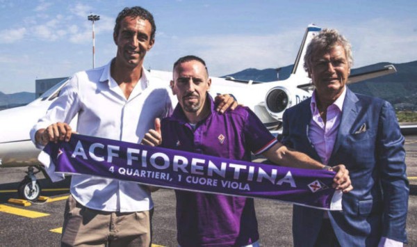 Oficial: El francés Franck Ribéry jugará en la Fiorentina de Italia
