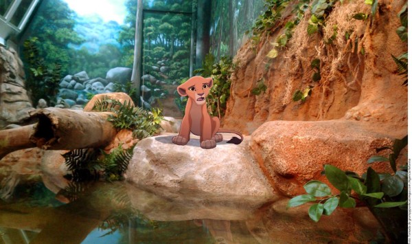 Los personajes de Disney en el mundo real