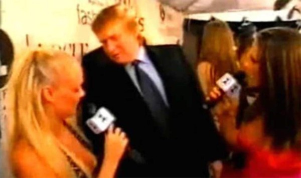 Donald Trump acosó a una Spice Girl frente a Melania   