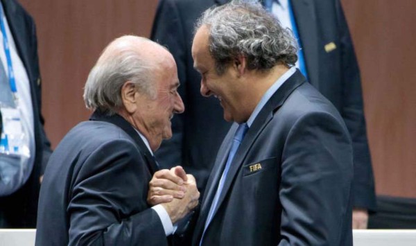 Reducen castigo de Blatter y Platini a seis años
