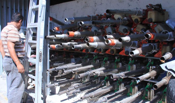 Solo funcionan 11 de 63 bombas de fumigación