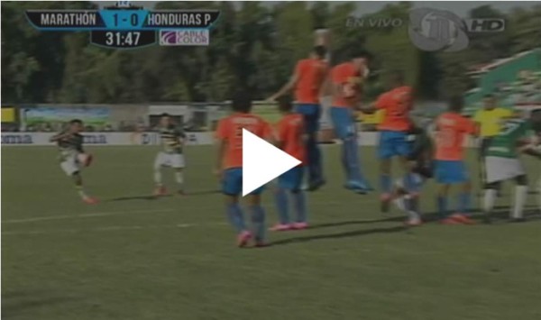 VIDEO: Berríos inaugura el torneo con un golazo