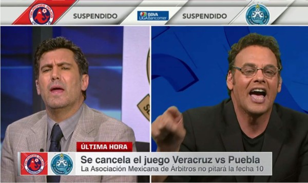 VIDEO: Pelea en vivo entre Faitelson y Juan Carlos de Anda en ESPN