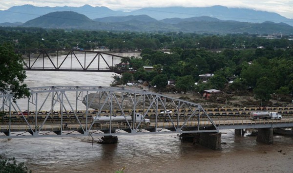 Emiten alerta amarilla para municipios del Valle de Sula por riesgo a inundaciones