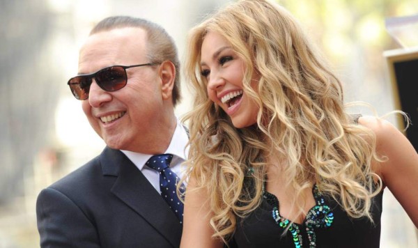 Thalía y Tommy Mottola causan revuelo con mensajes subidos de tono