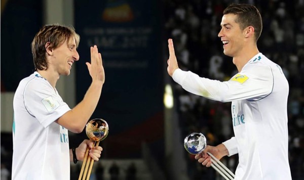 Cristiano Ronaldo manda mensaje de felicitación a Modric por el premio The Best