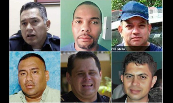 Cinco policías hondureños se declaran no culpables en EUA
