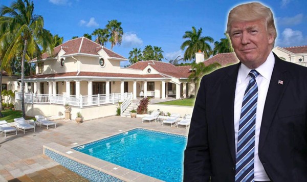 Huracán Irma habría destruido mansión de Donald Trump en el Caribe