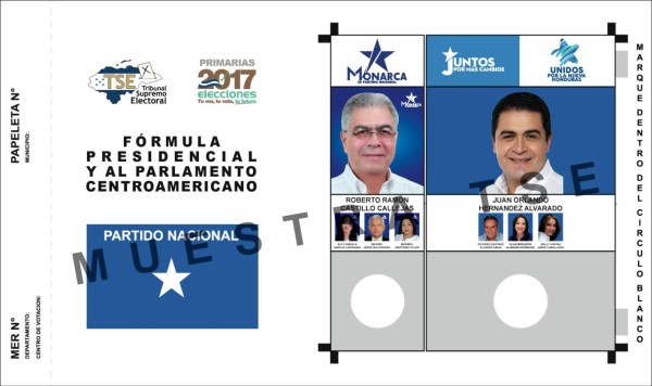 Nacionalistas ya tienen sus papeletas para las primarias