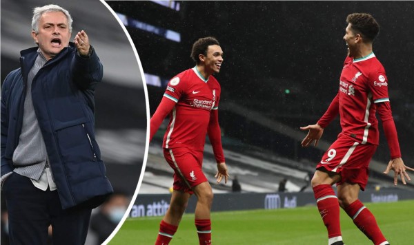 Liverpool se reengancha a la Premier League tras vencer al Tottenham