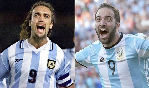 Si Higuaín fuera Batistuta: el video que arrasa en Argentina