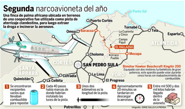 Narcoavioneta cae en nueva pista clandestina