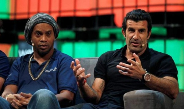 ¿Figo y Ronaldinho rivales? La UEFA anuncia que se enfrentarán