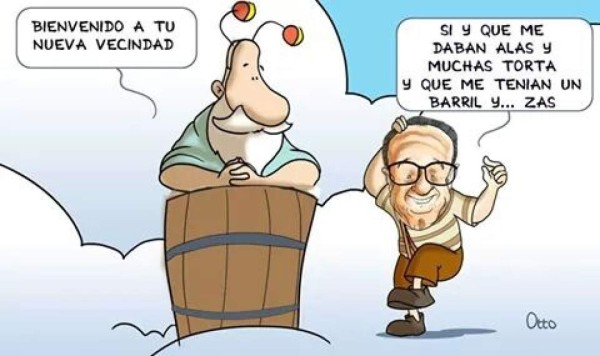 'Chavo del 8' es despedido con foto homenaje