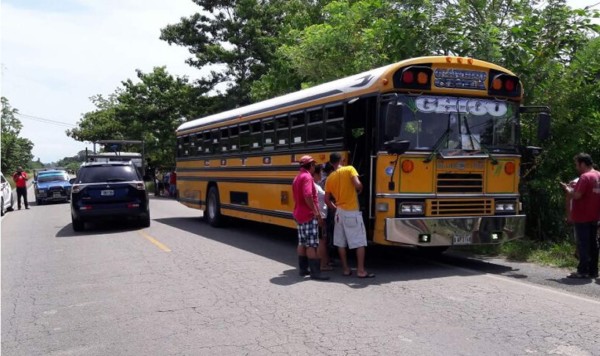 El conductor cubría la ruta entre Olanchito y La Ceiba.
