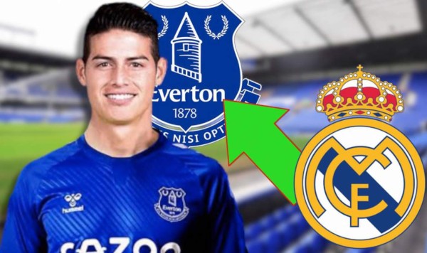 ¡Se fue gratis! Everton revela que no pagó ni un euro al Real Madrid por James Rodríguez