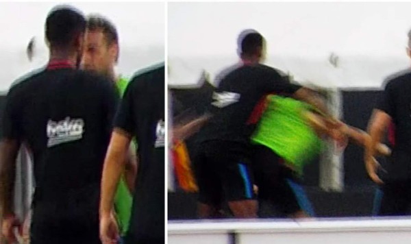 Neymar y Semedo se van a los golpes en entrenamiento del Barcelona