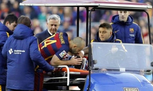 VIDEO: El bonito gesto de Mascherano con un jugador del Atlético