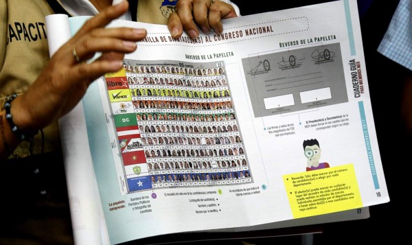Honduras elegirá un presidente, 128 diputados y 298 alcaldes