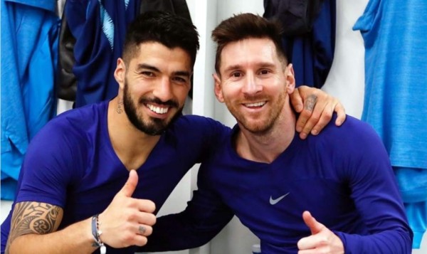 Luis Suárez responde el mensaje de Messi y manda un dardo al Barcelona