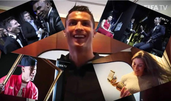 VIDEO: Lo que no se vio antes y durante la Gala del Balón de Oro 2015