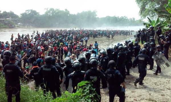 México blinda frontera para evitar ingreso de migrantes