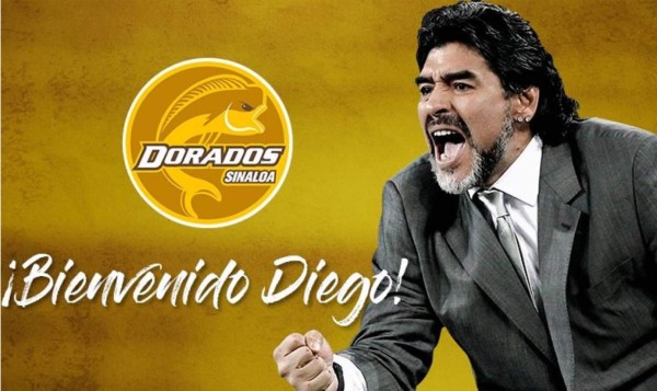 Maradona percibirá un exorbitante salario en el Dorados de Sinaloa