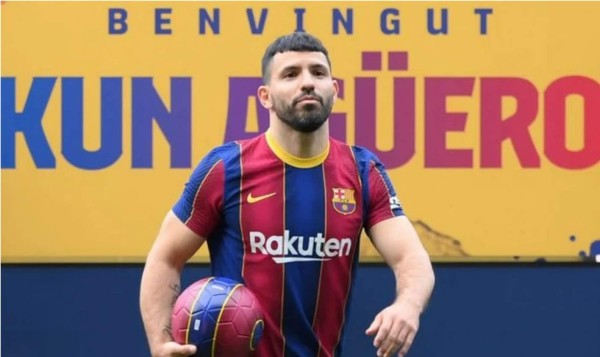 Aseguran que 'Kun' Agüero no quiere seguir en el Barça tras la salida de Messi