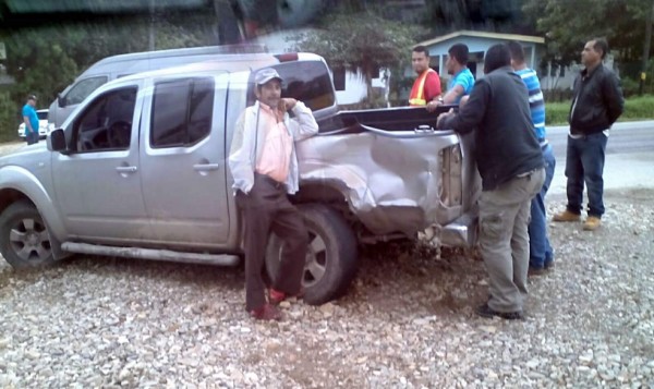 Futbolista 'Pescado' Bonilla sufre accidente automovilístico