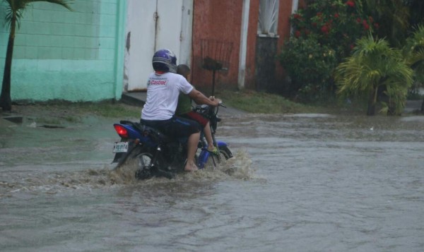 Lluvias causan daños en San Pedro Sula y zonas aledañas