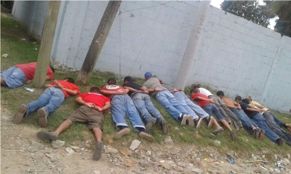 Redadas en la Unión de San Pedro Sula dejan 15 personas detenidas