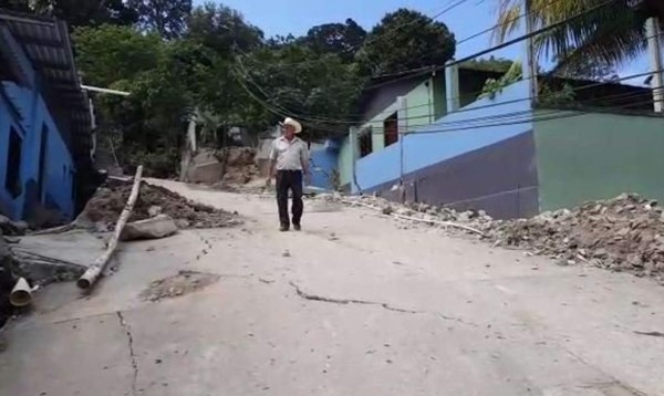 Declaran alerta roja en Santa Bárbara por falla geológica