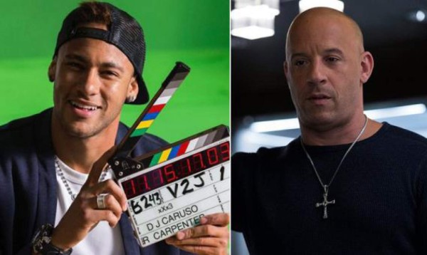 Neymar debutará en el cine con Vin Diesel