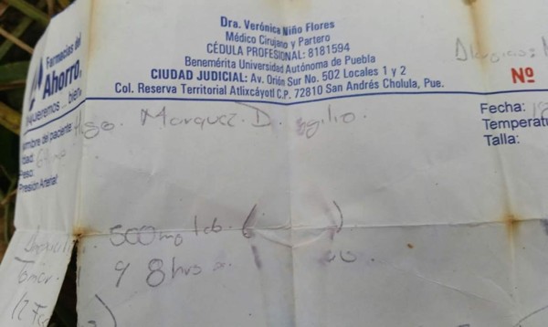 La factura médica está a nombre del paciente Hugo Márquez de Hidalgo.